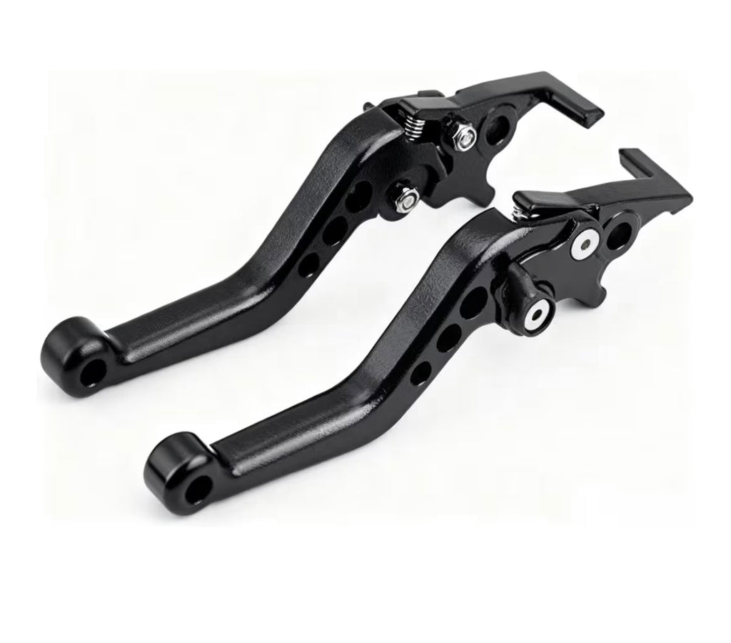 Silver black moto brakes for tuttio